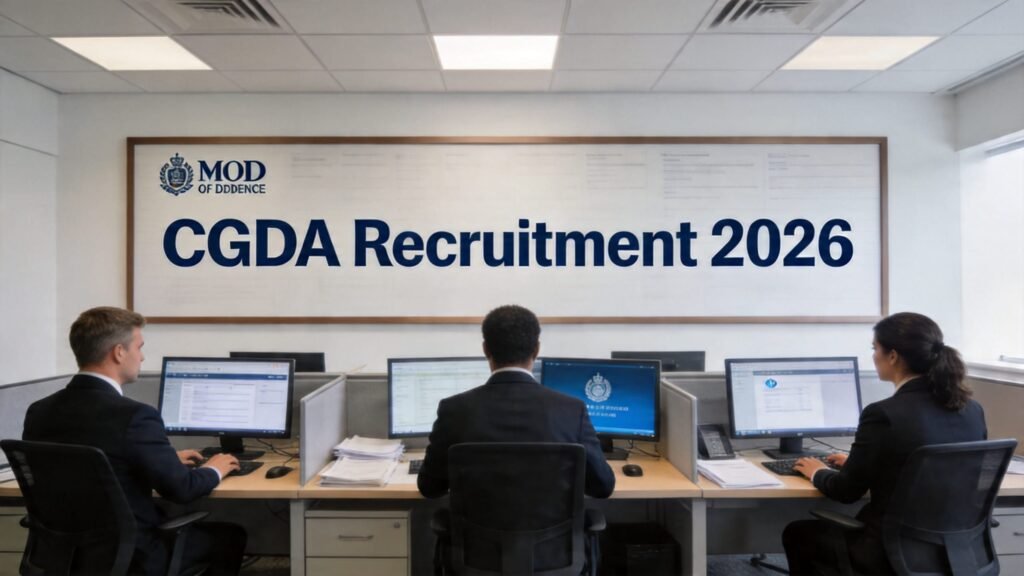 CGDA Recruitment 2026