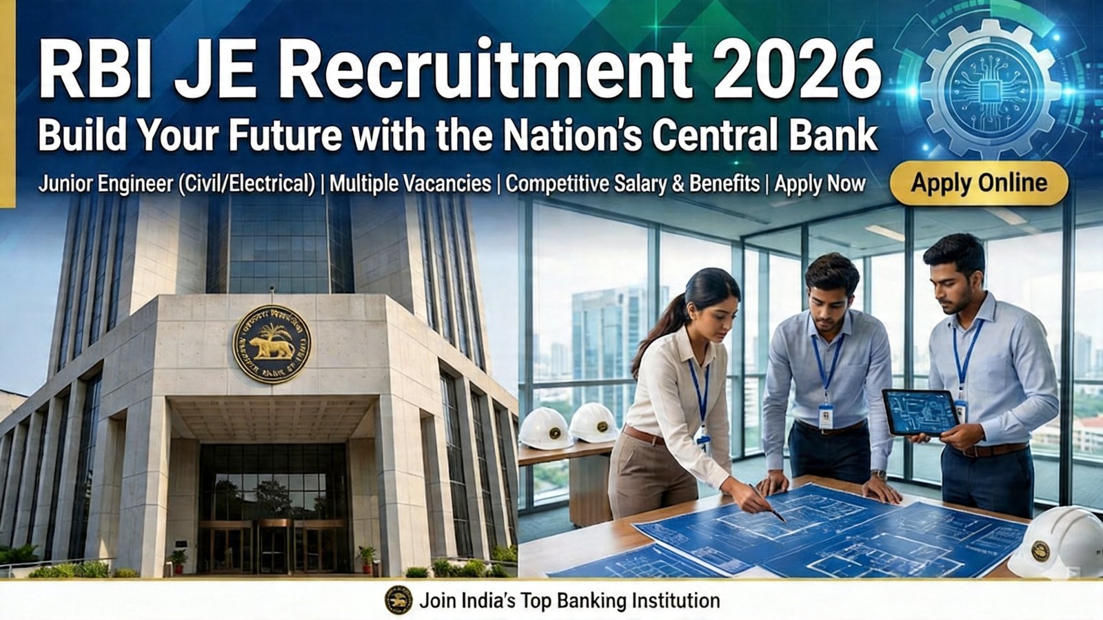 RBI JE Recruitment 2026