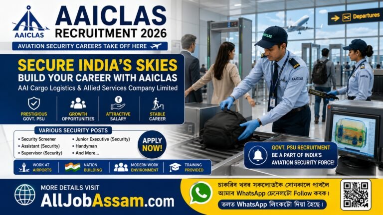 AAICLAS Security Screener Recruitment 2026 Notification