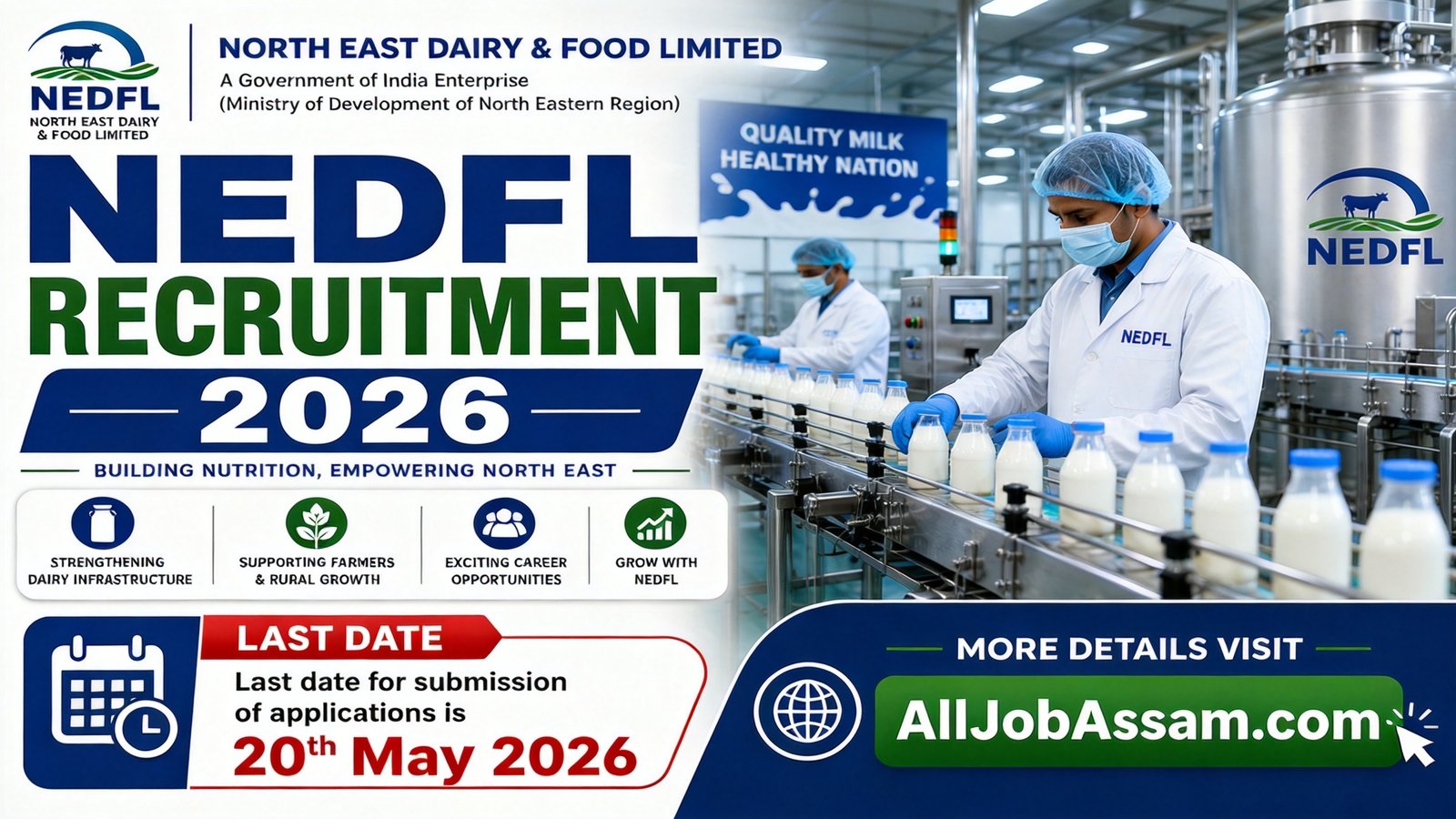 NEDFL Barak Recruitment 2026 Assistant Manager Job