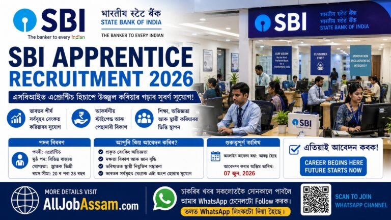 SBI Apprentice Recruitment 2026 Notification