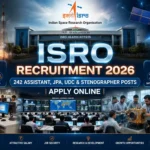 ISRO Recruitment 2026 Assistant JPA UDC Stenographer Vacancy
