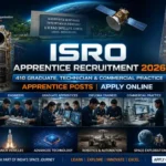 ISRO Apprentice Recruitment 2026 Graduate Technician Apprentice