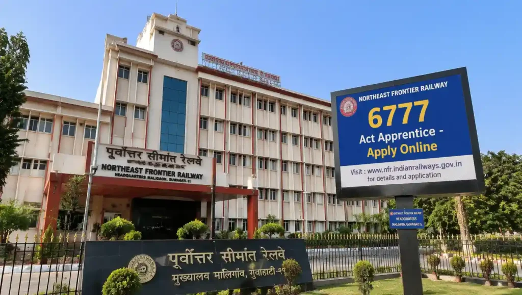 N F Railway Apprentice Recruitment 2026 – 6777 Posts, Online Apply 1 N F Railway Apprentice Recruitment 2026 – 6777 Posts