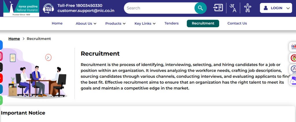 NICL Assistant Recruitment 2026: 500 Vacancies, Apply Online from July 18 4 NICL Official Recruitment Posrtal
