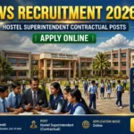 NVS Recruitment 2026 Hostel Superintendent Notification