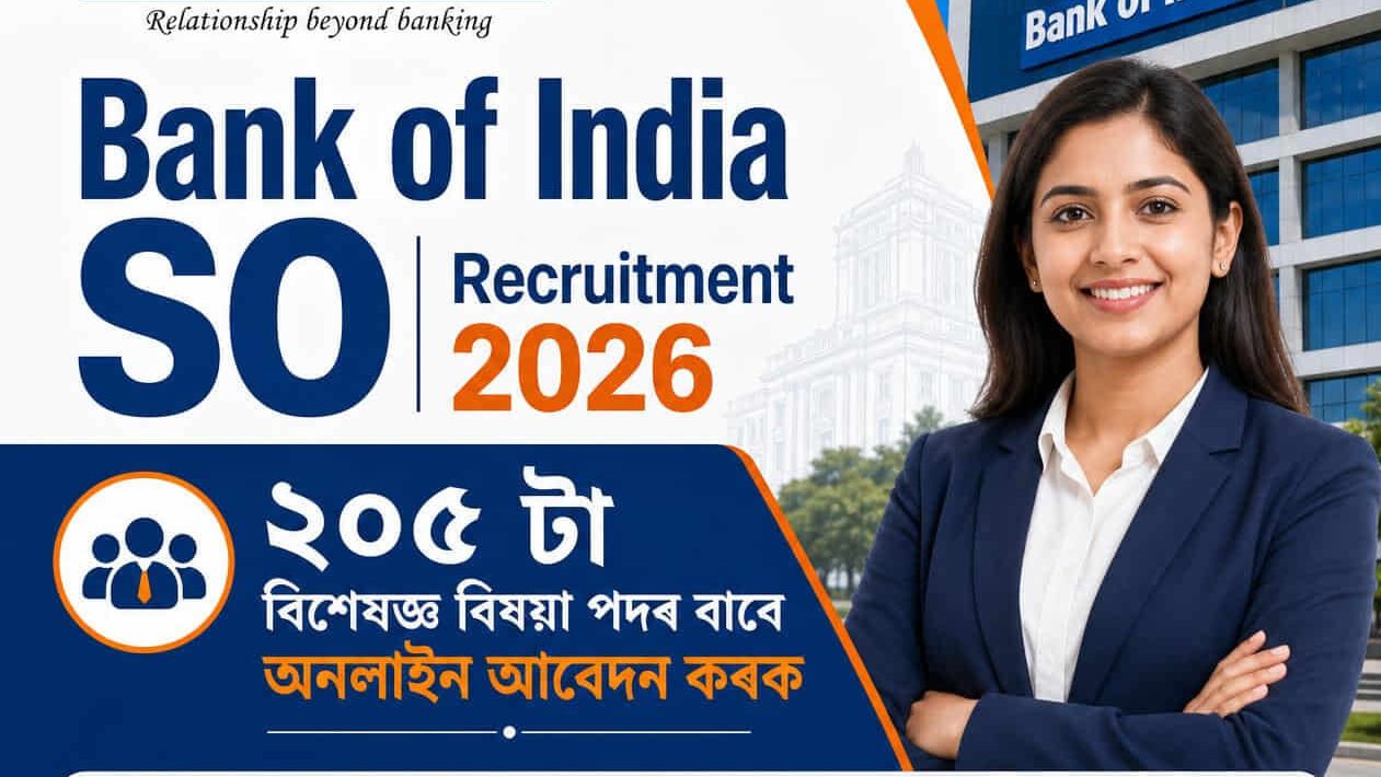 Bank of India SO Recruitment 2026