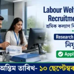 Labour Welfare Department Assam Recruitment 2026 notification for Research Assistant vacancy through APSC online application