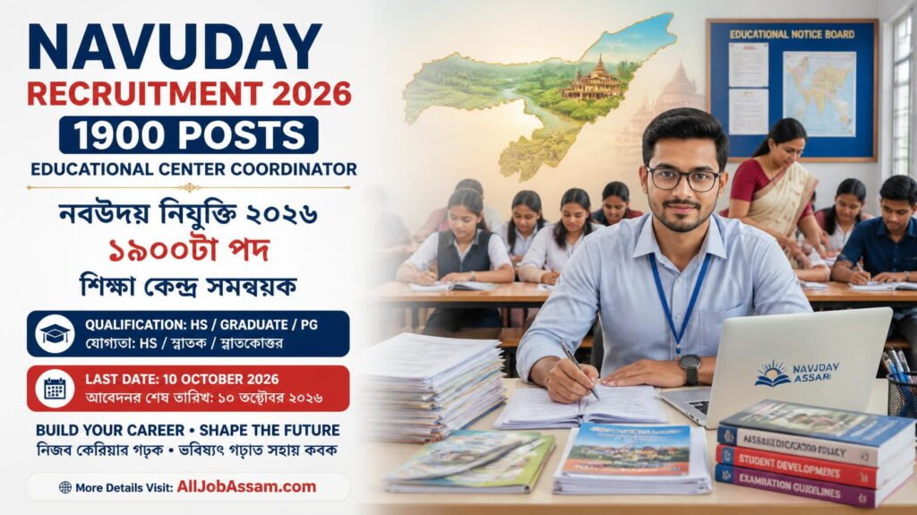 Assam Private Job Recruitment 2026 Latest Jobs Apply Now