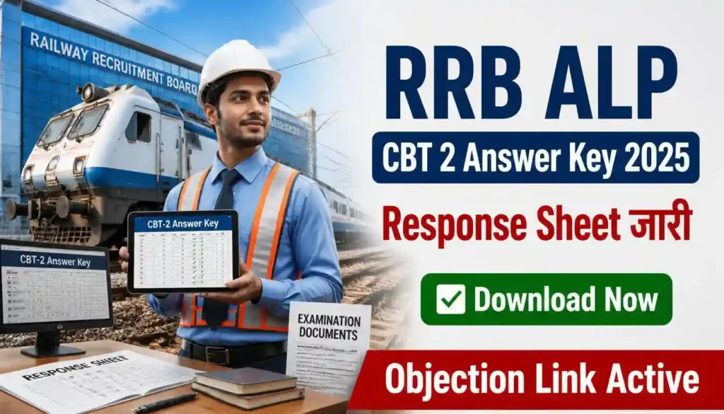 RRB ALP CBT 2 Answer Key 2025 OUT: Download Response Sheet, Last Date to Raise Objections