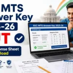 SSC MTS Answer Key 2025-26 OUT at ssc.gov.in: Download Response Sheet, Last Date to Raise Objections 2 SSC MTS Answer Key 2025-26 released with response sheet download link for Multi-Tasking Staff and Havaldar Exam at ssc.gov.in